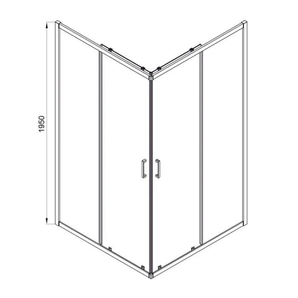 Душевая кабина Koller Pool Line CUBE 900x900 black matt (1439642403)- Фото 3